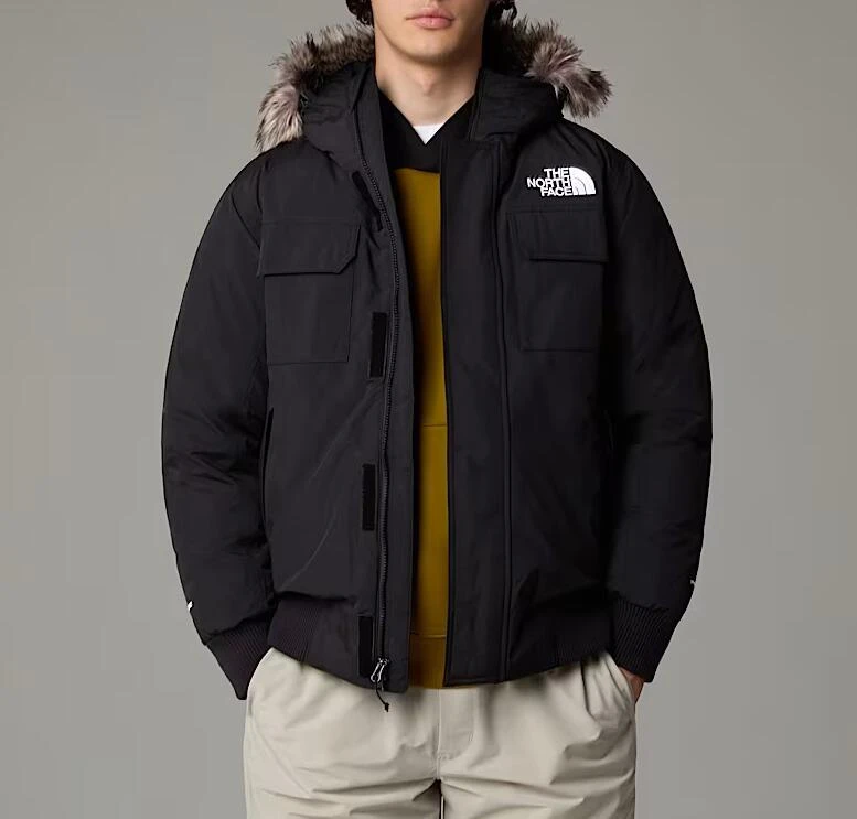 商品The North Face|北面THE NORTH FACE 毛领防风防水夹克外套 男款 黑色（香港仓发货）,价格¥2795,第1张图片