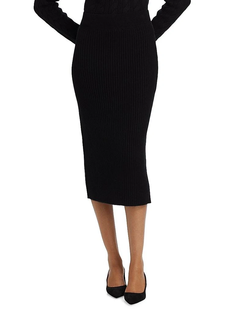 商品Saks Fifth Avenue|Ribbed Cashmere Pencil Skirt,价格¥837,第3张图片详细描述