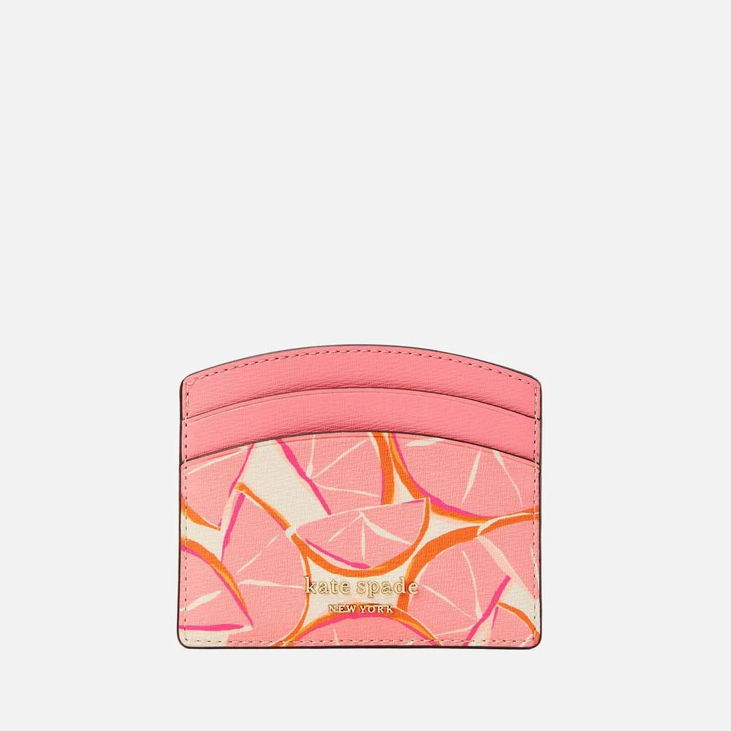 商品Kate Spade|Kate Spade New York Women's Spencer Grapefruit Card Holder - Pink Multi,价格¥353,第1张图片