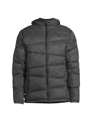 商品Spyder|Nexus Hooded Puffer Jacket,价格¥375,第3张图片详细描述