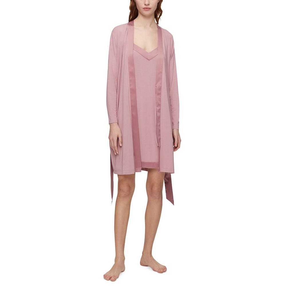 Calvin Klein | Satin-Trim Chemise Nightgown 150.78元 商品图片