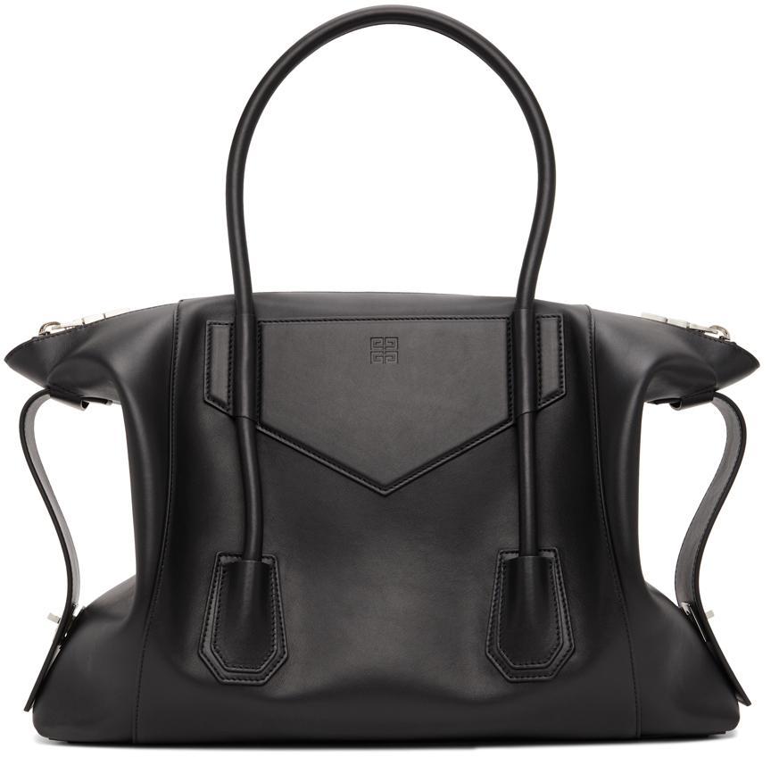 商品Givenchy|黑色中号 Antigona Lock 手提包,价格¥24601,第5张图片详细描述
