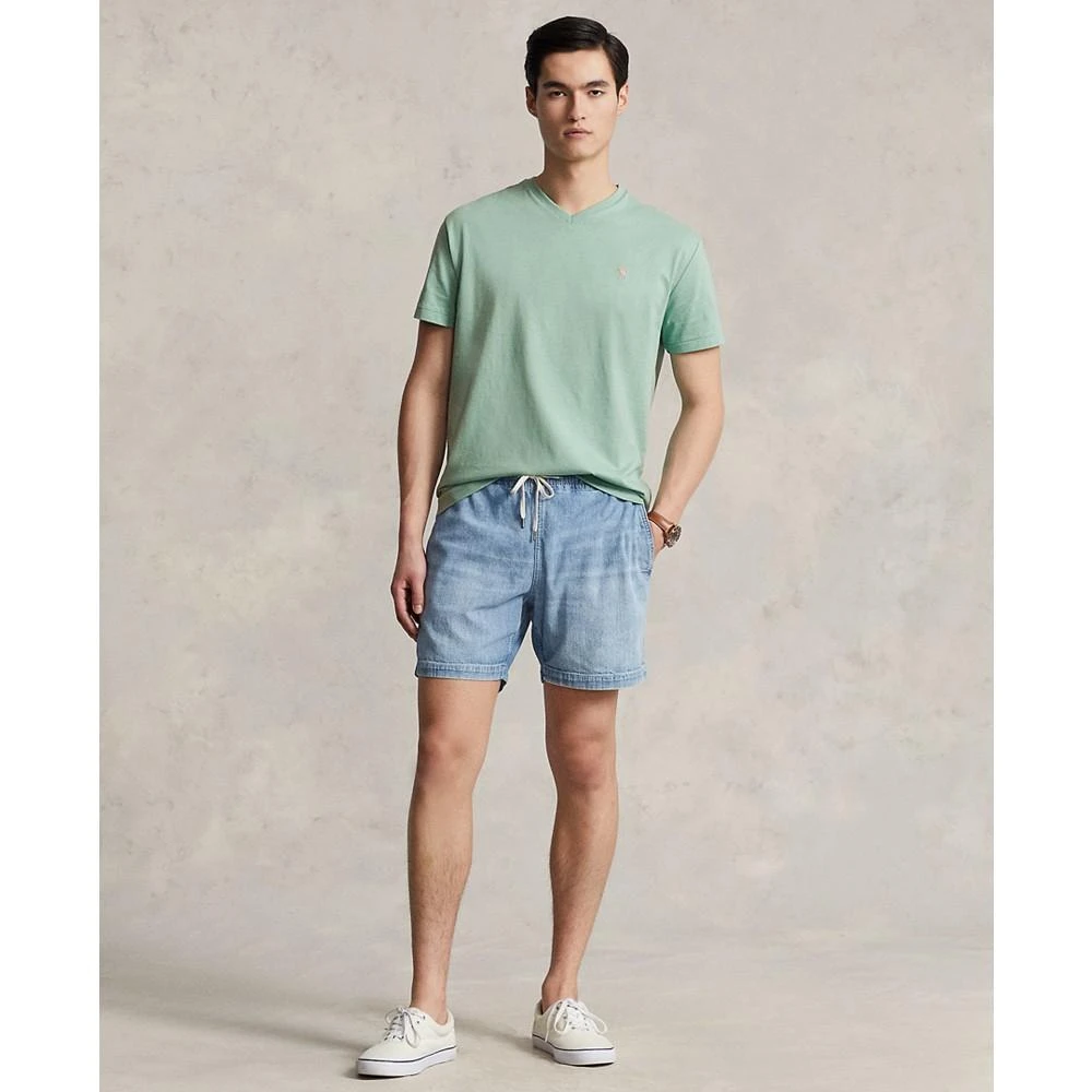商品Ralph Lauren|Men's Classic-Fit Jersey V-Neck T-Shirt,价格¥237,第4张图片详细描述
