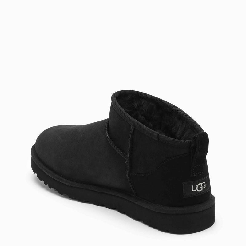 商品UGG|Classic Ultra Mini black ankle boots,价格¥1270,第5张图片详细描述