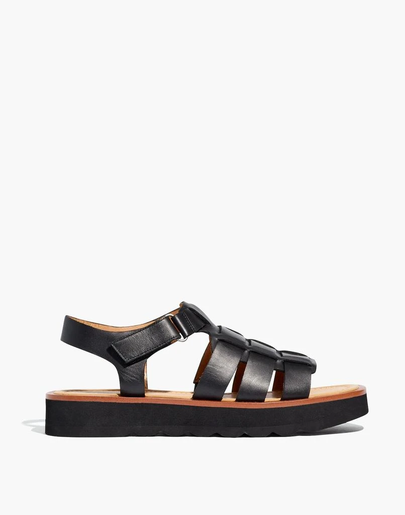 商品Madewell|The Fisherman Flatform Sandal,价格¥397,第2张图片详细描述