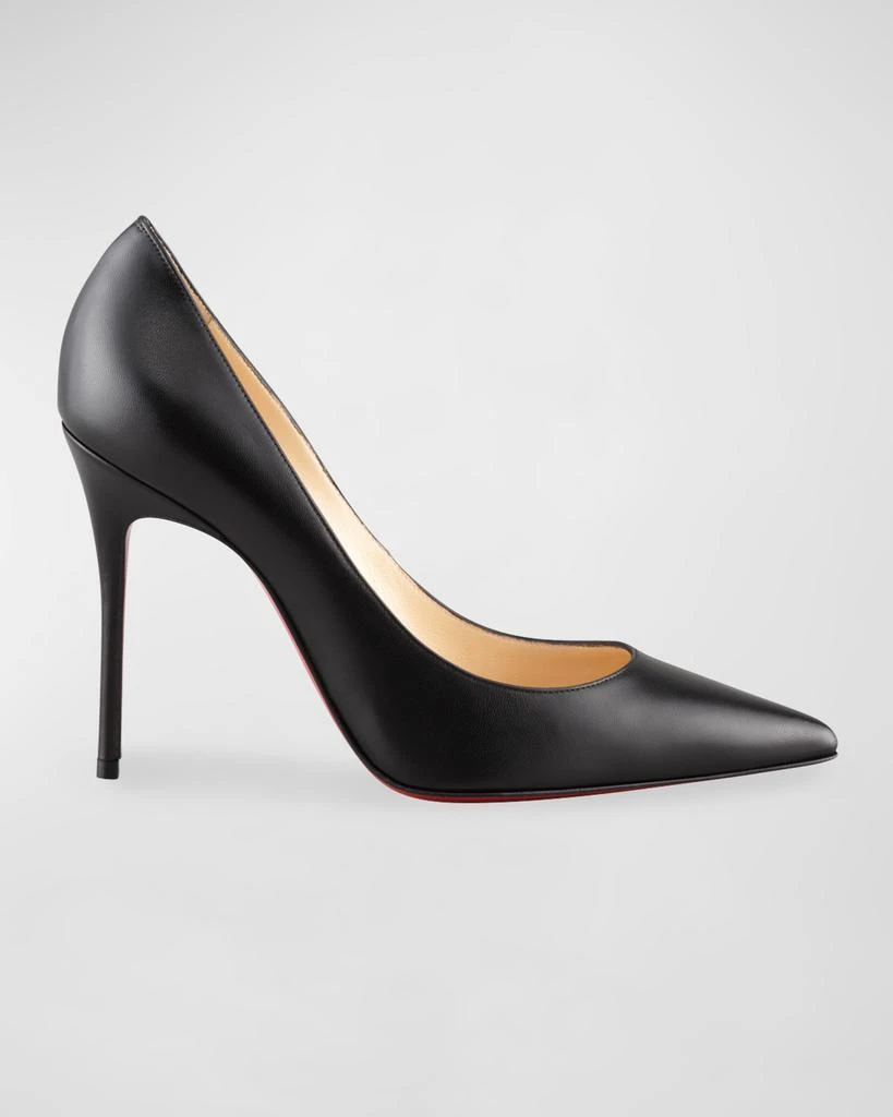 商品Christian Louboutin|Kate Red Sole High-Heel Pumps, Black,价格¥6543,第1张图片