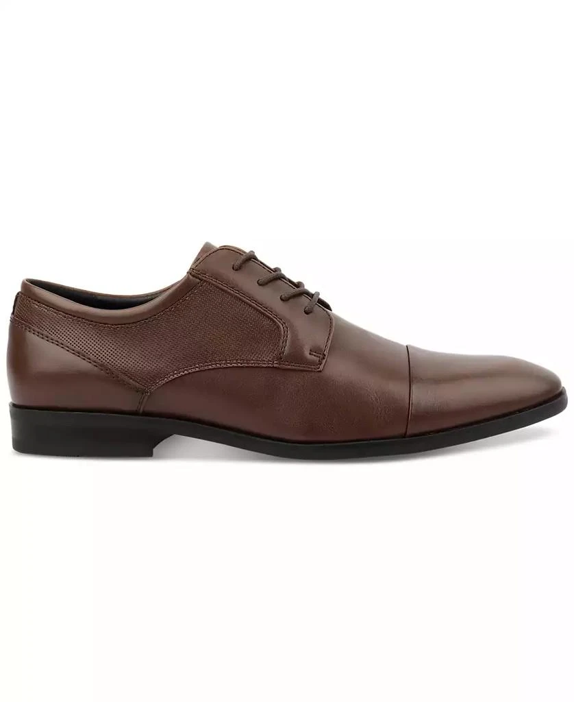 商品Alfani|Men's Victor Faux-Leather Lace-Up Cap-Toe Dress Shoes, Created for Macy's,价格¥202,第2张图片详细描述