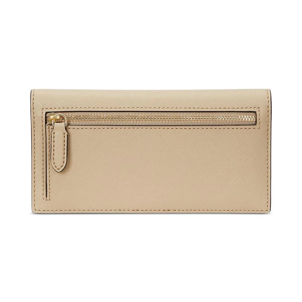 商品Ralph Lauren|Crosshatch Leather Slim Wallet,价格¥716,第2张图片详细描述