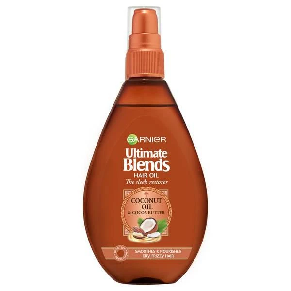 商品Garnier|Garnier Ultimate Blends Coconut Hair Oil for Frizzy Hair 150ml,价格¥114,第1张图片