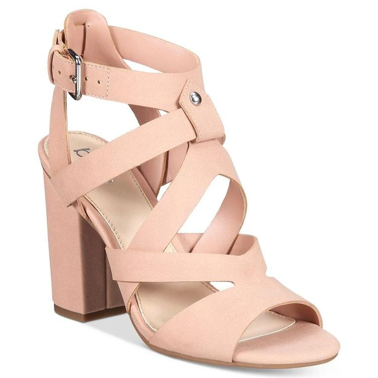 商品Bar III|Mae City Block-Heel Sandals, Created for Macy's,价格¥139,第1张图片