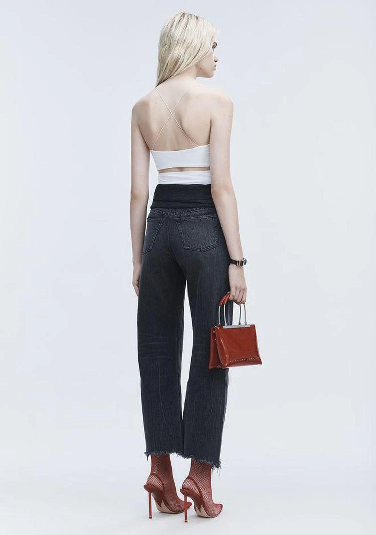 商品Alexander Wang|SPANDEX STRAPPY CAMI 镂空吊带上衣,价格¥347,第1张图片