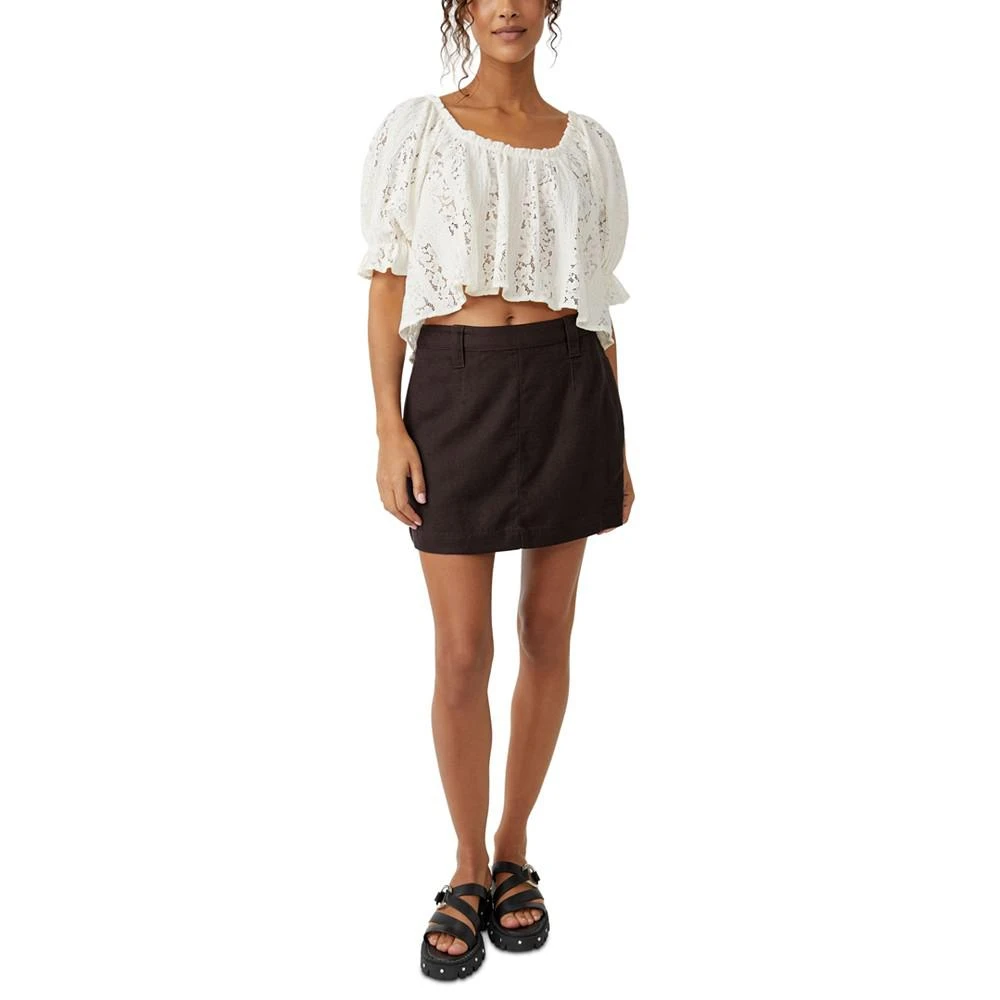 商品Free People|Women's Can't Blame Me Mini Skirt,价格¥306,第5张图片详细描述