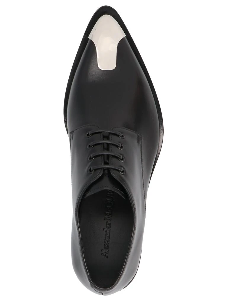 商品Alexander McQueen|Lace-up metal toe,价格¥5374,第3张图片详细描述