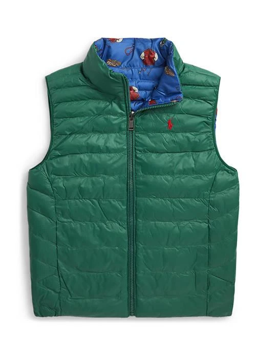 商品Ralph Lauren|Lauren Childrenswear Boys 8 20 P Layer 2 Reversible Vest,价格¥308,第2张图片详细描述