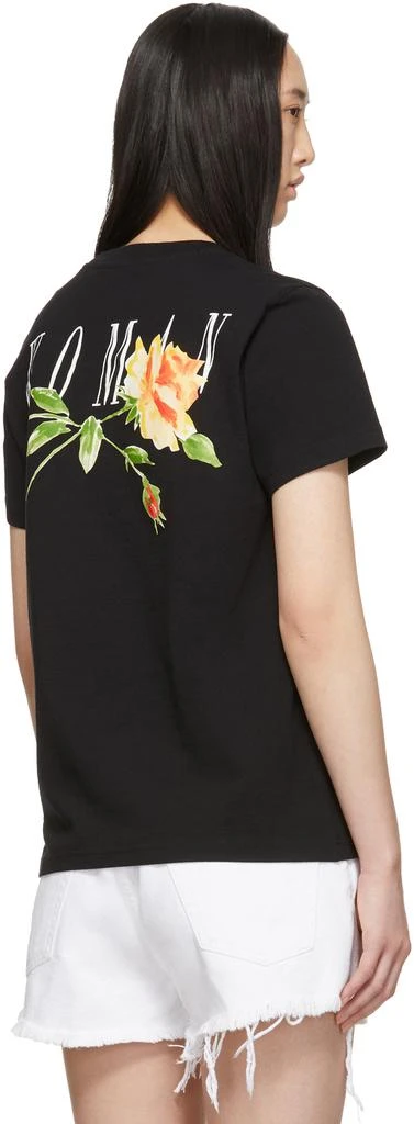 商品Off-White|Black Flowers T-Shirt,价格¥793,第3张图片详细描述