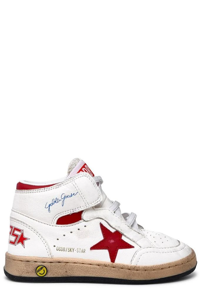 商品Golden Goose|Golden Goose Kids Sky-Star Lace-Up Sneakers,价格¥1721,第1张图片