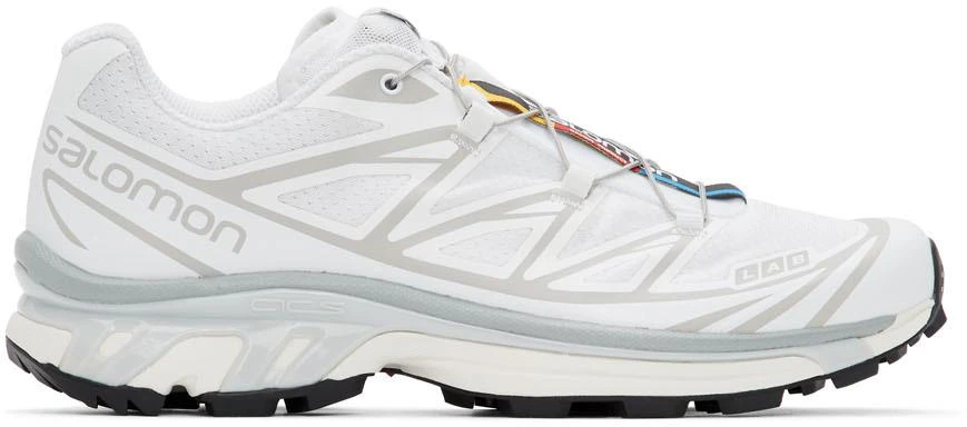 商品Salomon|White Limited Edition XT-6 ADV Sneakers 运动鞋,价格¥1727,第1张图片