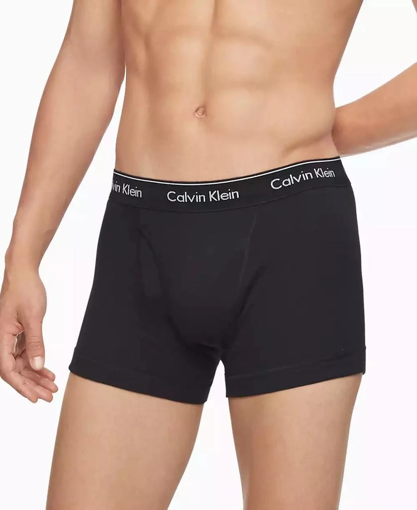 商品Calvin Klein|Men's 5-Pk.经典棉质平角裤,价格¥370,第5张图片详细描述