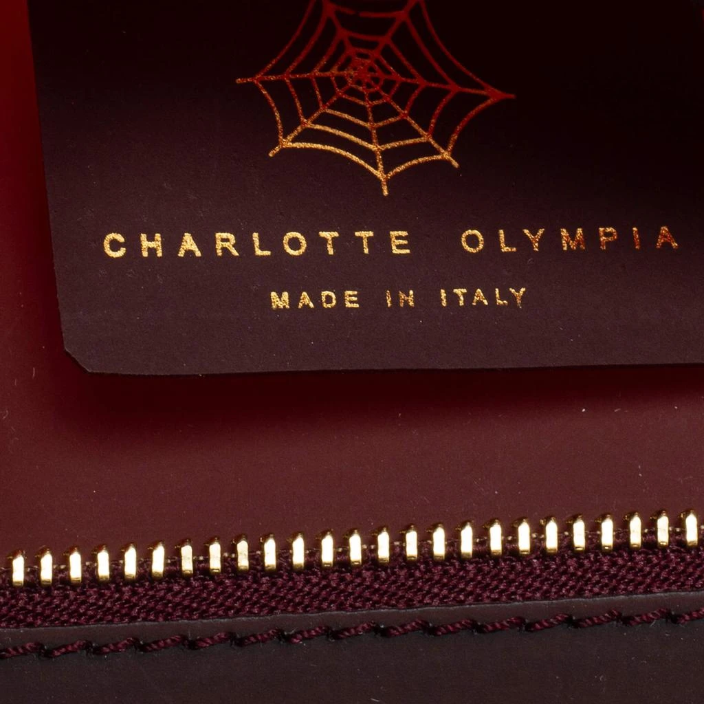 Charlotte Olympia Bordeaux PVC Lip Clutch 商品