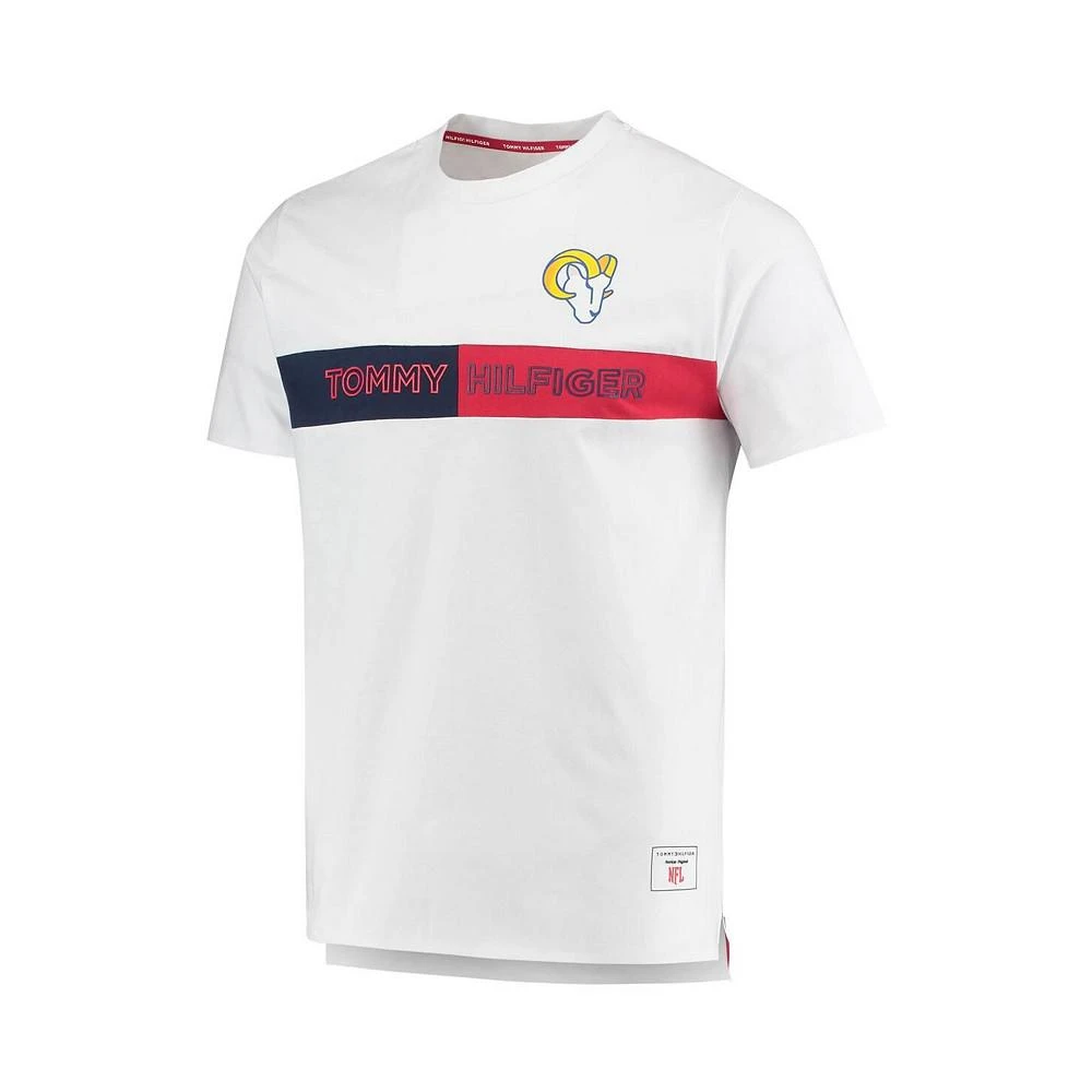 商品Tommy Hilfiger|Men's White Los Angeles Rams Core T-shirt,价格¥302,第2张图片详细描述