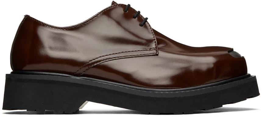 商品Kenzo|Brown Kenzosmile Derbys,价格¥2777,第1张图片