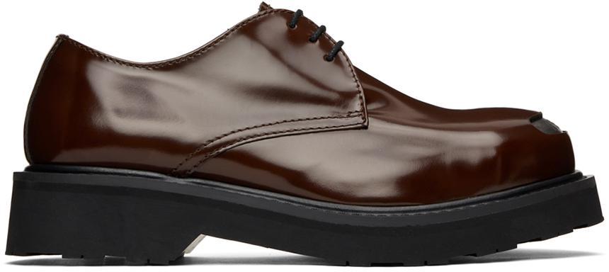 商品Kenzo|Brown Kenzosmile Derbys,价格¥2423,第1张图片