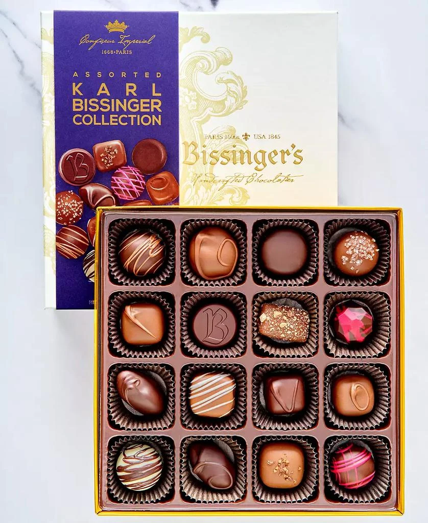 商品Bissinger's Handcrafted Chocolate|Triple Tower - 17 Pieces, Bear Claws and Apricots,价格¥823,第2张图片详细描述