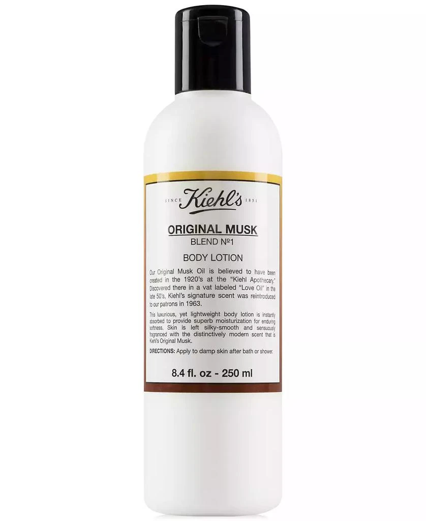 商品Kiehl's|Original Musk Body Lotion, 8.4-oz.,价格¥208,第1张图片