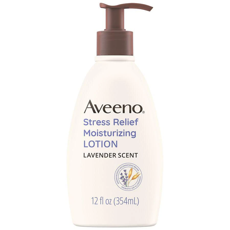 商品Aveeno|Stress Relief Moisturizing Lotion to Calm & Relax Lavender,价格¥24,第1张图片