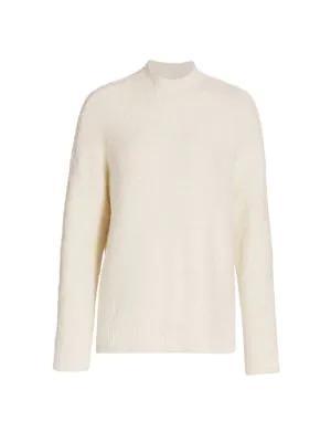 商品Saks Fifth Avenue|COLLECTION Boucle Boxy Funnel-Neck Sweater,价格¥366,第7张图片详细描述