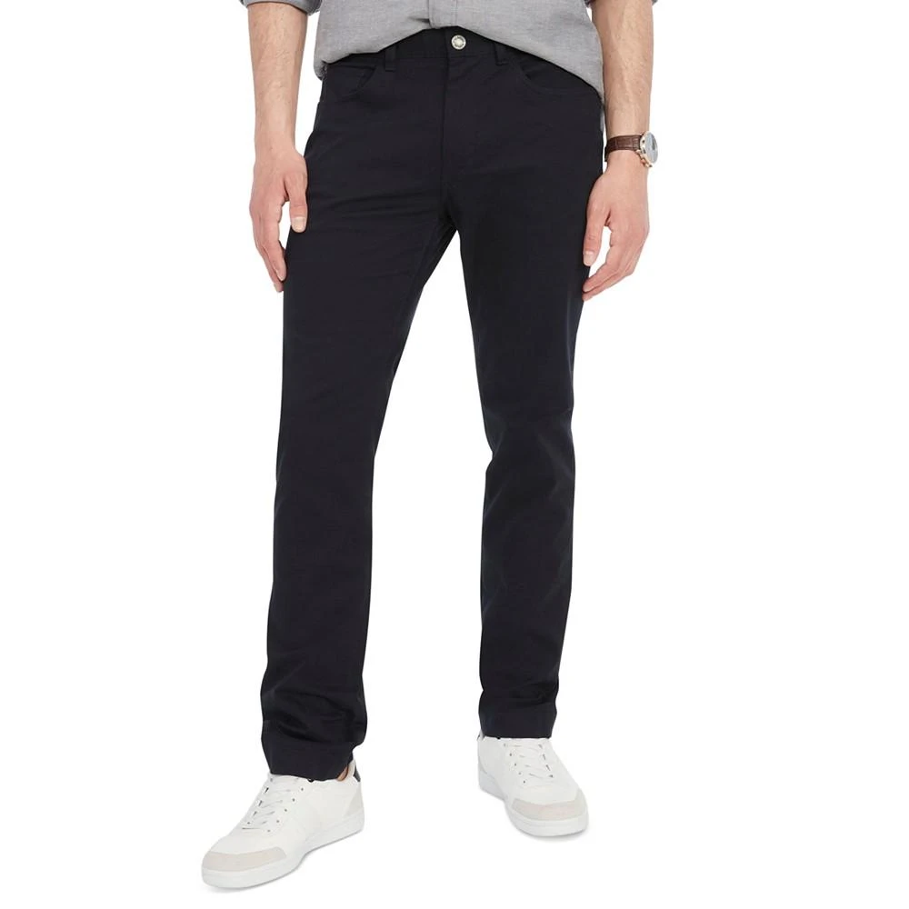 商品Tommy Hilfiger|Men's Denton Straight-Fit Stretch 5-Pocket Twill Chino Pants,价格¥581,第1张图片