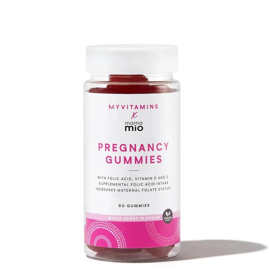 商品Mama Mio|Mama Mio Pregnancy Gummies, Mixed Berry, 60 Gummies,价格¥150,第1张图片