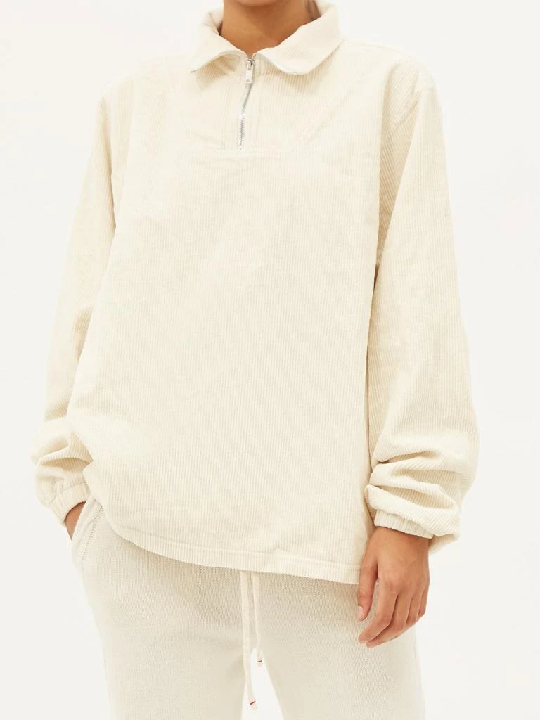 Yacht corduroy half-zip sweatshirt 商品