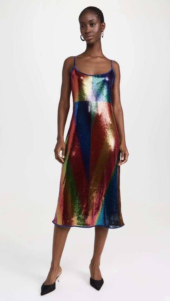 商品BruceGlen|Sequin Spectral Gradient Slip Dress,价格¥4516,第4张图片详细描述