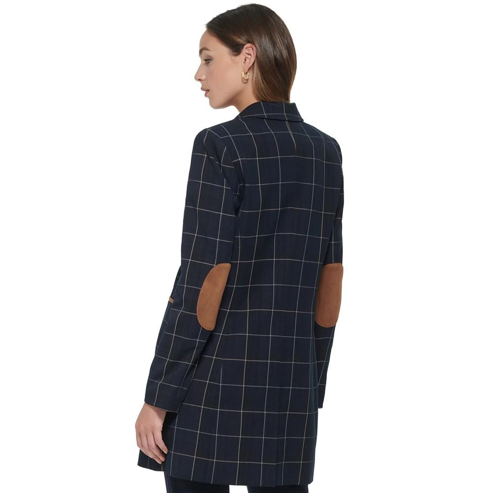 Women's Windowpane One-Button Blazer 商品