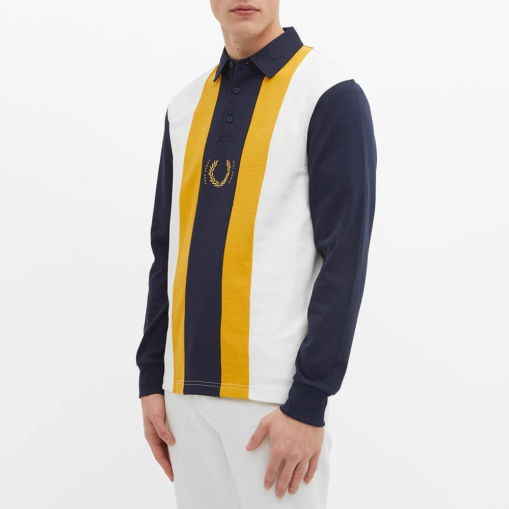 商品Fred Perry|Fred Perry Long Sleeve Stripe Rugby Shirt,价格¥599,第4张图片详细描述