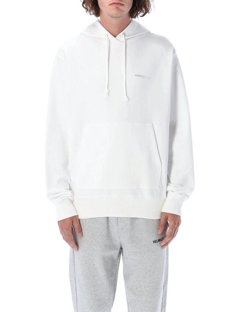 商品Helmut Lang|Helmut Lang Sliver Logo Printed Hoodie,价格¥756,第1张图片