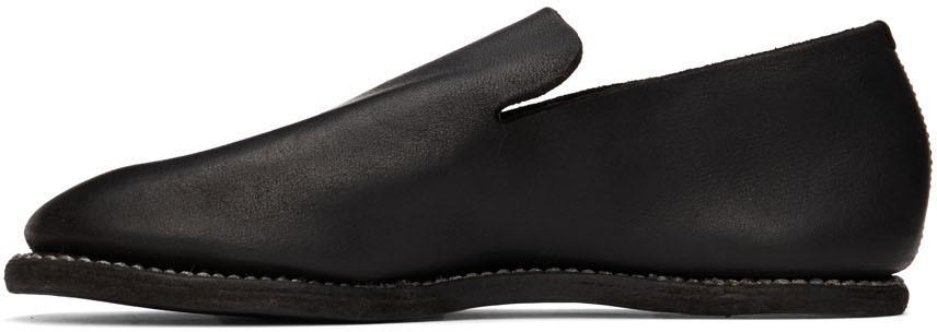 商品guidi|Black Leather Loafers,价格¥6950,第5张图片详细描述
