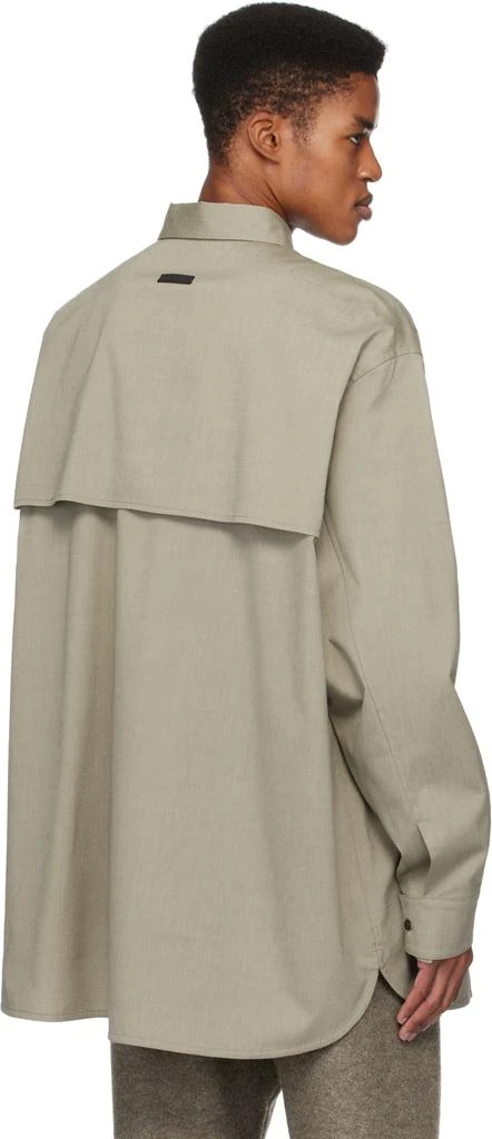 商品Fear of god|Khaki Vented Button Up Shirt,价格¥3457,第3张图片详细描述