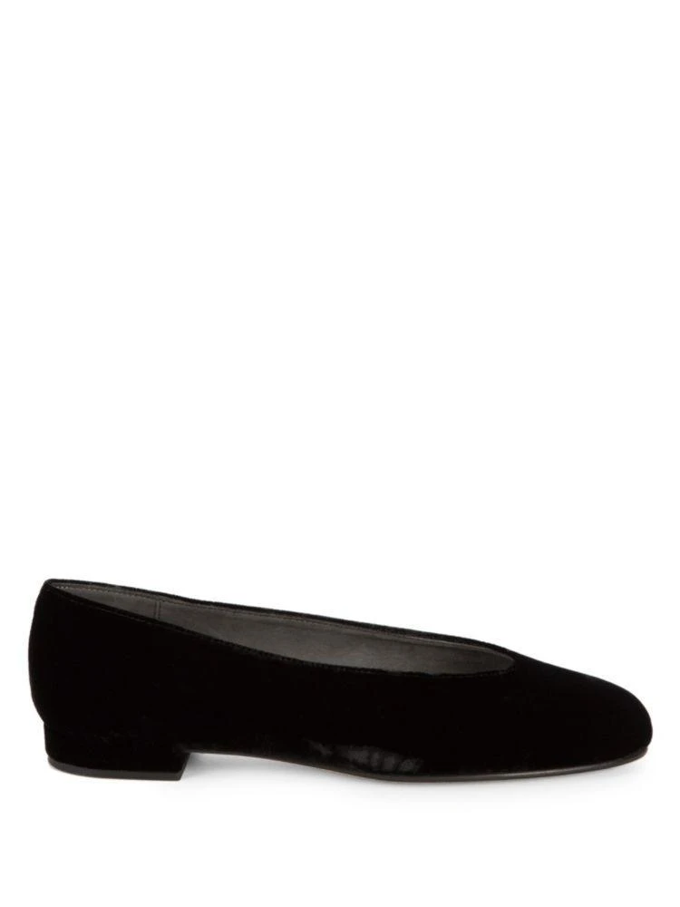 商品Stuart Weitzman|Stuart Weitzman Chicflat Velvet Ballet Flats,价格¥1494,第5张图片详细描述