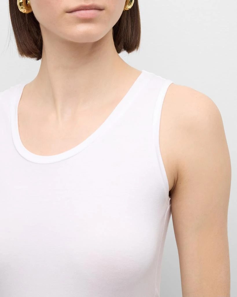 商品MAJESTIC FILATURES|Soft Touch Scoop-Neck Tank,价格¥774,第4张图片详细描述