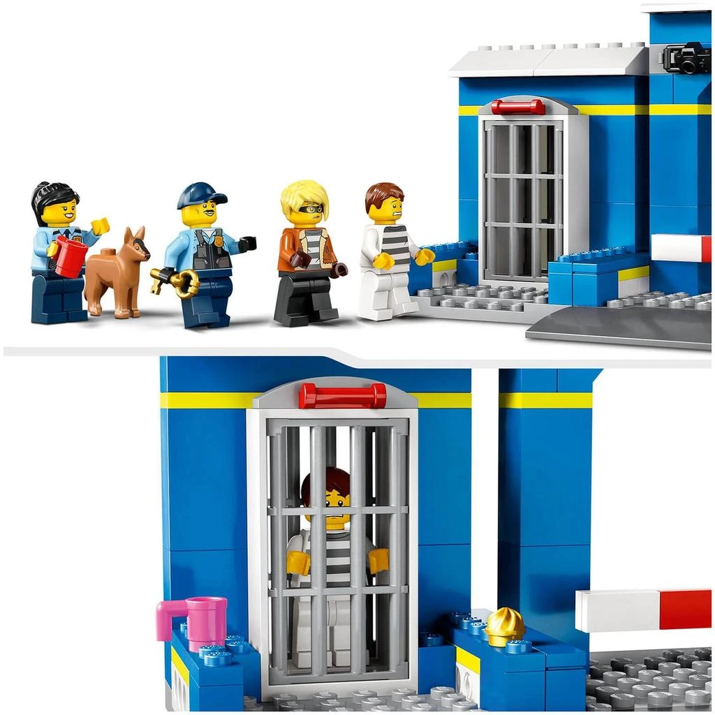 商品LEGO|LEGO City: Police Station Chase Set with Police Car Toy (60370),价格¥328,第4张图片详细描述