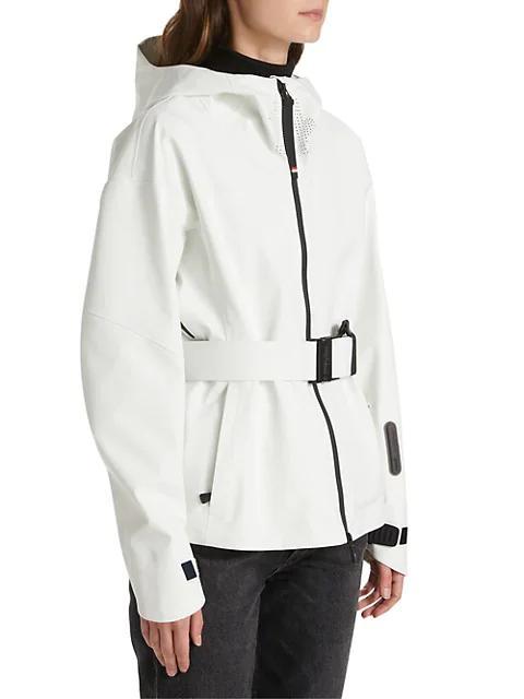 商品Moncler|Grenoble Teche Belted Hooded Jacket,价格¥12374,第5张图片详细描述