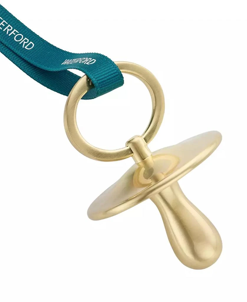商品Waterford Crystal|Christmas Pacifier Golden Ornament,价格¥552,第2张图片详细描述