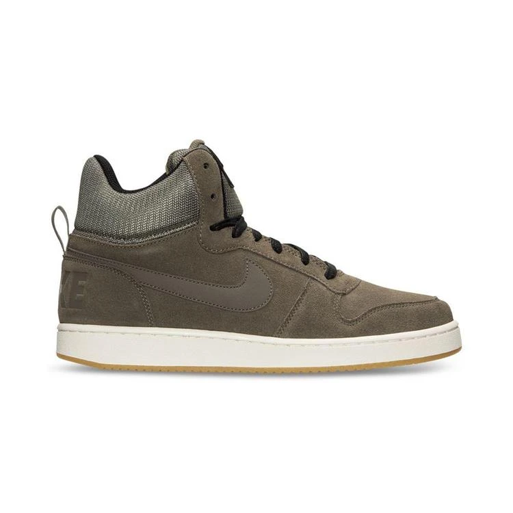 商品NIKE|Men's Court Borough Mid Premium Casual Sneakers from Finish Line,价格¥300,第3张图片详细描述