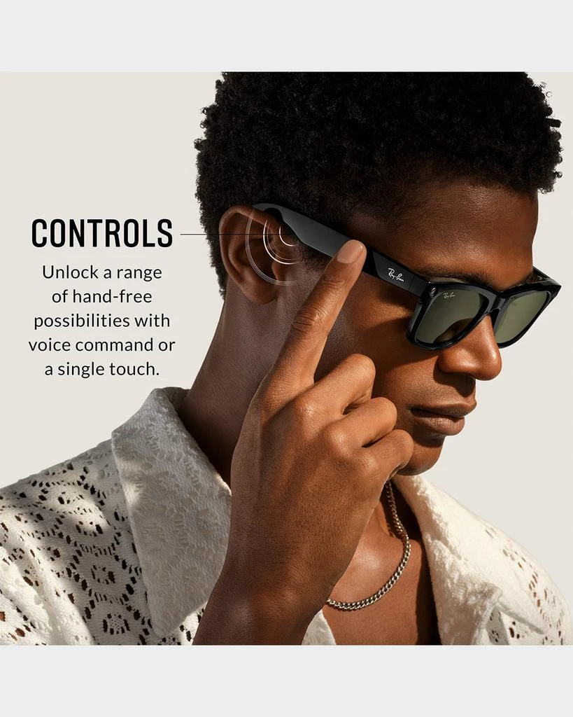 雷朋Meta Headliner智能太阳镜  拍照录像听歌 商品