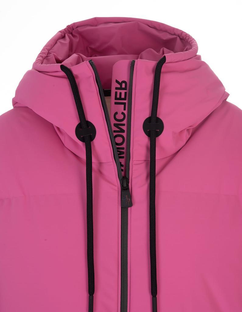 商品Moncler|Moncler Grenoble Woman Fuchsia Allesaz Short Down Jacket,价格¥9222,第5张图片详细描述