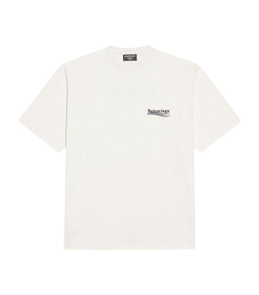 商品Balenciaga|Political Campaign T-Shirt,价格¥5331,第1张图片