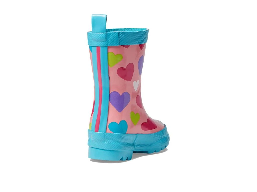 商品Hatley|Colourful Hearts Shiny Rain Boots (Toddler/Little Kid/Big Kid),价格¥298,第5张图片详细描述