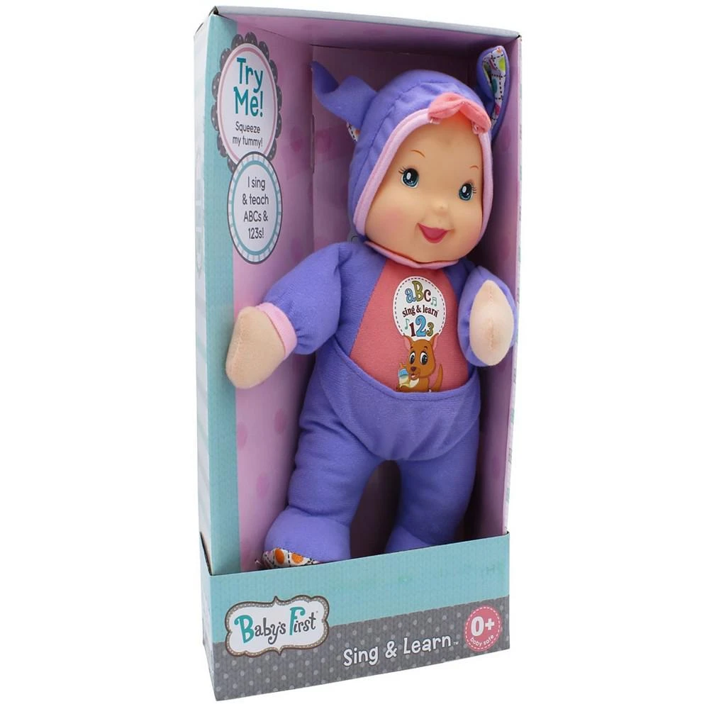 商品Baby's First by Nemcor|Sing Learn Purple Kangaroo Toy Doll,价格¥119,第1张图片